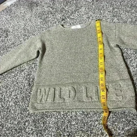 Zara Boys Knit Collection Sweater Wild Life Beige Size 7 Or 122cm - Picture 2 of 8